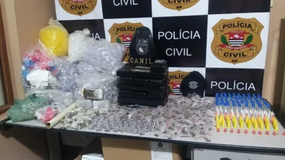 Operação das Polícias Civil e Municipal faz grande apreensão de drogas no Nosso Teto