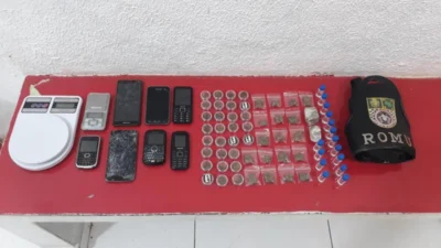 ROMU prende dois acusados de tráfico de entorpecentes