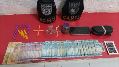 Acusado de tráfico de drogas é preso pela Polícia Municipal