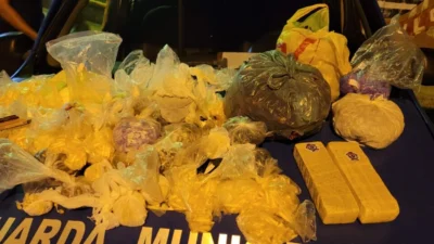 ROMU e G.O.C. localizam quase 7 kg de entorpecentes no Jardim Santana