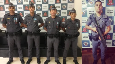 Policiais Militares do 19° BPM/I da 3ª Companhia de Cosmópolis são homenageados em São Paulo