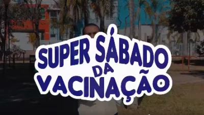 Neste sábado (17), tem campanha de vacinação contra COVID-19