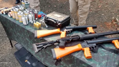 Policiais Municipais de Cosmópolis participam de treinamento em Paulínia