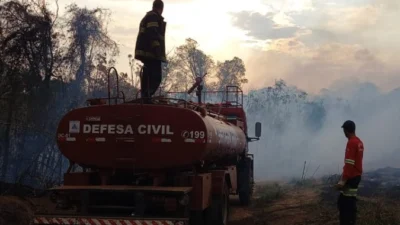Fogo destrói área de quase 15 hectares de mata em Cosmópolis