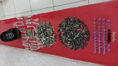 Polícia Municipal faz apreensão de grande quantidade de drogas