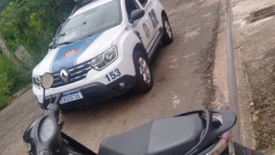 Polícia Municipal localiza moto furtada