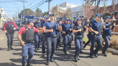 Equipe da Polícia Municipal participa de treinamento em Artur Nogueira