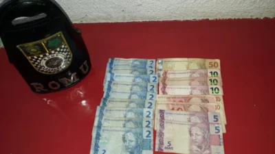 Suspeito é levado para a Delegacia para averiguação