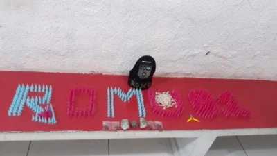 Cocaína, crack e maconha são localizados no beco pela ROMU