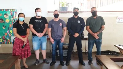 Polícia Municipal realiza instrução de Primeiros Socorros para pais e alunos
