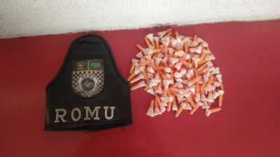 Polícia Municipal localiza 136 microtubos de cocaína