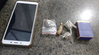 Dois são pegos com maconha na Praça do Rodrigo
