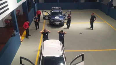 Integrantes da Polícia Municipal de Cosmópolis ministram treinamento em Valinhos
