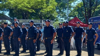 Polícia Municipal participa de desfile comemorativo