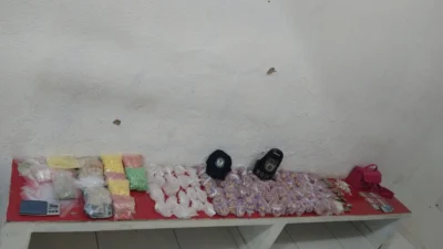 Mais de 8 kg de drogas são apreendidos pela ROMU