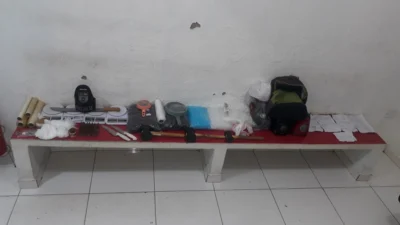 ROMU localiza laboratório de entorpecentes instalado em residência