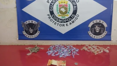Polícia Municipal prende indivíduo acusado de tráfico de entorpecentes