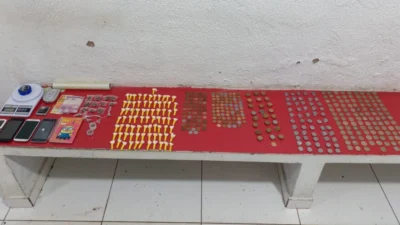Romu detém 3 indivíduos acusados de tráfico no Cidade Alta