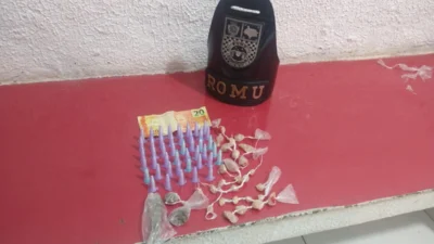 Menor é surpreendido pela ROMU vendendo drogas