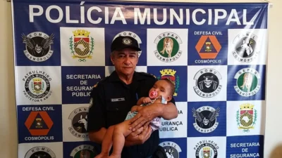 GM Soares salva bebê de 7 meses que estava engasgada