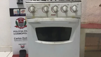 ROMU detém acusado de furto de fogão do CAPS
