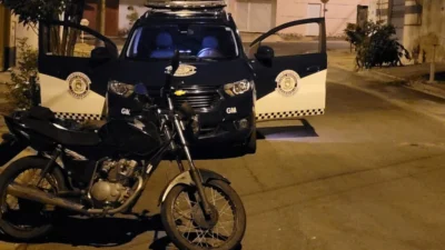 Polícia Municipal localiza moto furtada poucos minutos após o delito