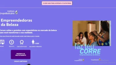Grupo Boticário abre inscrições para cursos gratuitos online nas áreas de beleza e empreendedorismo