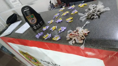 Mais de 230 porções de drogas são localizadas pela GM