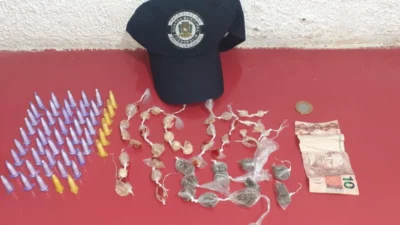 Polícia Municipal localiza diversas porções de entorpecentes