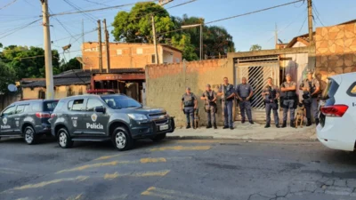 PM faz operação de combate ao tráfico de entorpecentes e crimes patrimoniais em Cosmópolis