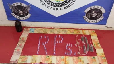 Polícia Municipal prende homem acusado de tráfico de entorpecentes