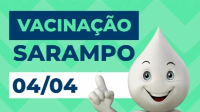 Vacina contra sarampo está disponível para crianças de 6 meses a 5 anos