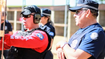 GMs iniciam instruções de armamento, munição e tiro no Estágio de Qualificação Profissional/2022