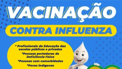 Mais uma etapa de vacinação contra influenza é liberada