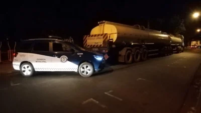 Guarda Municipal recupera caminhão roubado com carga avaliada em mais de R$ 340 mil