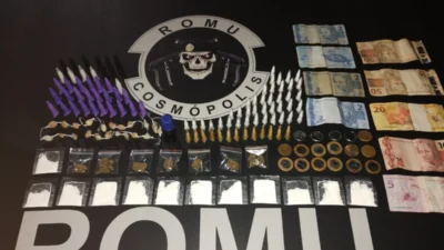 ROMU prende homem acusado de tráfico de entorpecentes