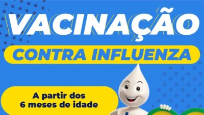Vacina contra Influenza está liberada para população a partir de  6 meses de idade