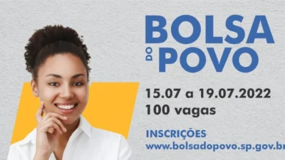 Inscrições para programa Bolsa-Trabalho têm início no dia 15/07