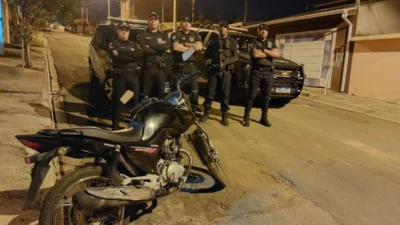 Moto furtada é recuperada pela GM