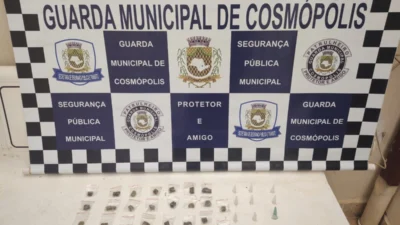 Guarda Municipal localiza maconha e cocaína na viela