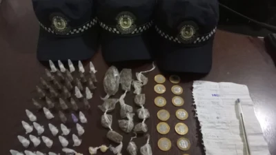 GM detém menor e localiza várias porções de entorpecentes