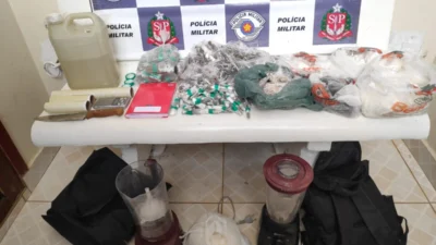 Polícia Militar localiza drogas e material para preparo em apartamento no Beto Spana