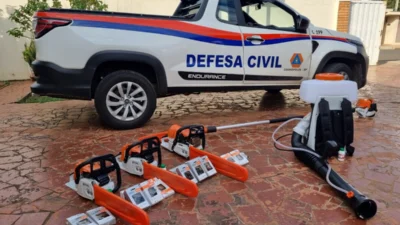 Defesa Civil recebe novos equipamentos