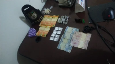 Acusado de tráfico de entorpecentes é preso pela ROMU