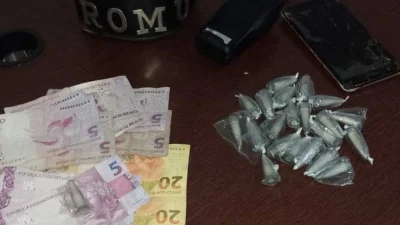 ROMU detém dupla acusada de tráfico de entorpecentes