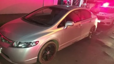 Polícia Militar recupera Honda Civic furtado em Limeira