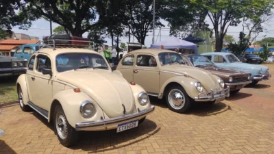 Amigos do Carro Antigo reúne coleções e fãs do automobilismo