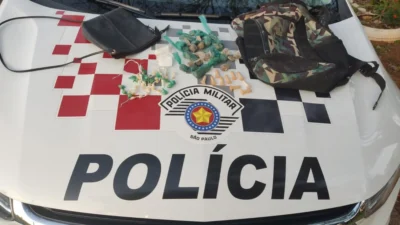 Casal é preso acusado de tráfico de entorpecentes