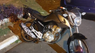Homem é preso acusado de receptação de moto