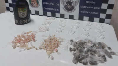 ROMU prende indivíduo acusado de tráfico de drogas